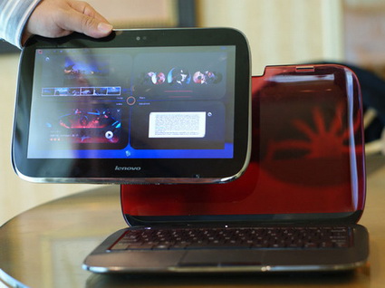 Перспективный Lenovo Ideapad U1 вполне может стать основой для нового корпоративного компьютера Lenovo 